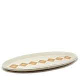 Oval Platter: White