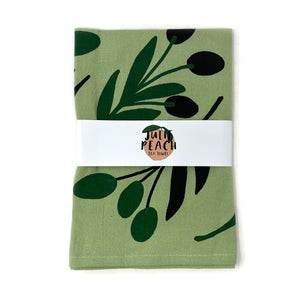 Tea Towel: Olive Toss