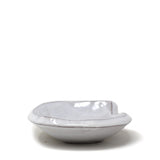 Notched Appetizer Dish: White