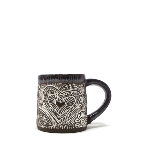 Heart Mug: Purple