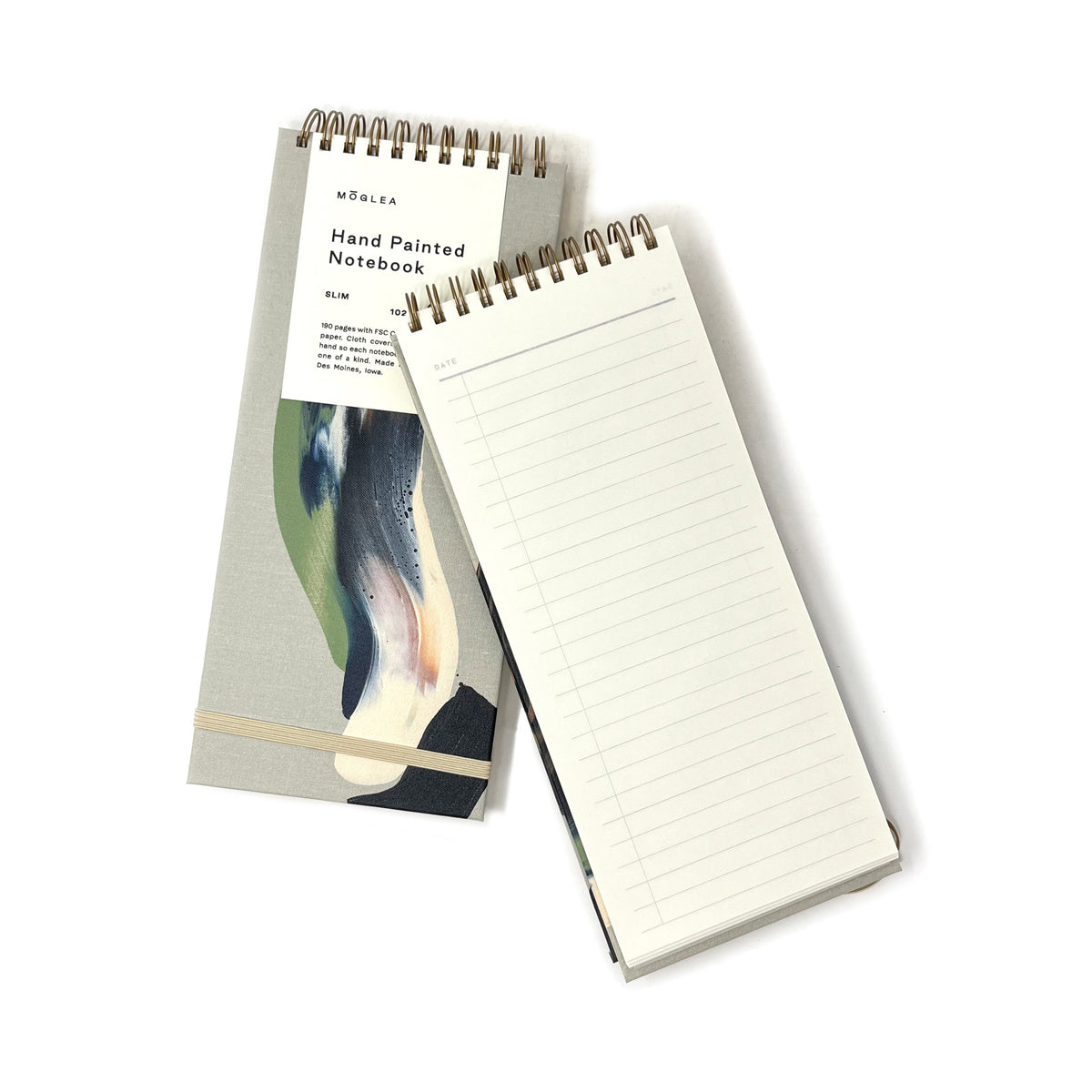 Slim Notebook: Swan – Handcrafted Shop